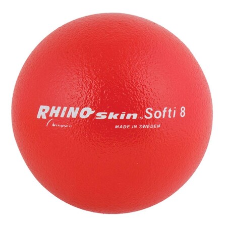 Champion Sports Rhino Skin Foam Ball, Red CH56013